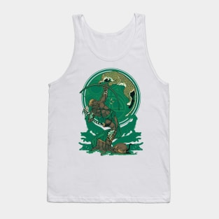 Art Nouveau Oxossi Tank Top